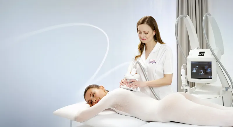 LPG Endermologie®-Punkte zur Beseitigung von Cellulite